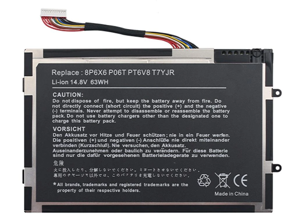 63Wh 8Cell Dell Alienware M14x R1 Battery