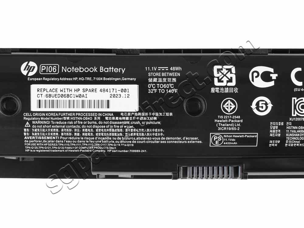 47Wh HP Pavilion 15-n203tu 15-n204au 15-n204tu 14-n239tu Battery