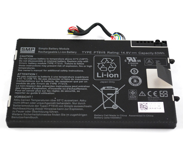 63Wh Dell Alienware M11x R2 M11x R3 Battery