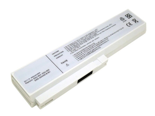 4400mAh Fujitsu-Siemens SW8 TW8 Gigabyte W476 W576 Battery White