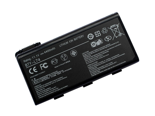 6 Cell MSI 91NMS17LD4SU1 91NMS17LF6SU1 Battery