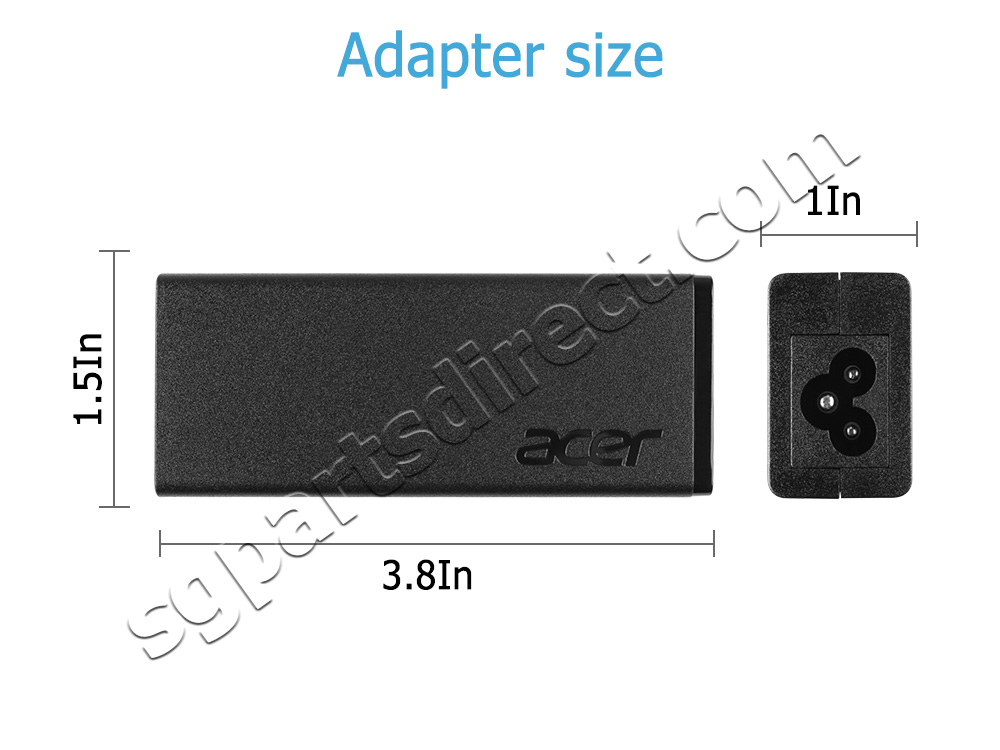 Original 45W Adapter Charger Packard Bell EasyNote LG71BM 17.3 + Cord