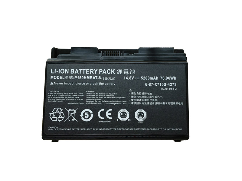 Battery Schenker W703 (P170SM) 5200mAh