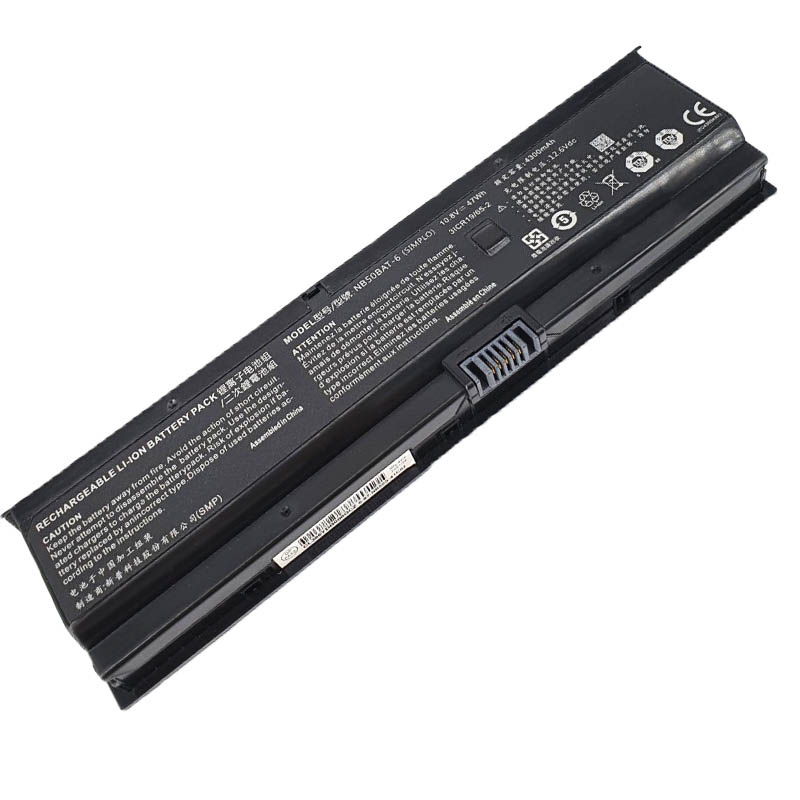 Battery Clevo NB60TK1 NB70TA NB70TH 4300mAh 47Wh