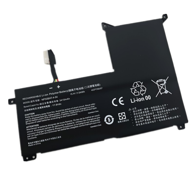 Battery Clevo NP50BAT-4-54 3510mAh 54Wh