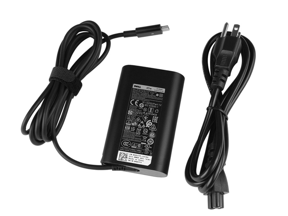 45W USB-C Charger Dell HA45NM180 6KDC9 06KDC9 AC Adapter