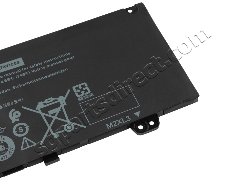 Original 3166mAh 38Wh 3-Cell Dell Vostro 13 5370 P87G001 Battery