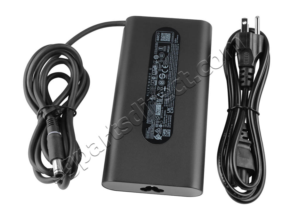 Original 240W GaN Charger Dell 450-12890 450-18650 AC Adapter + Cable