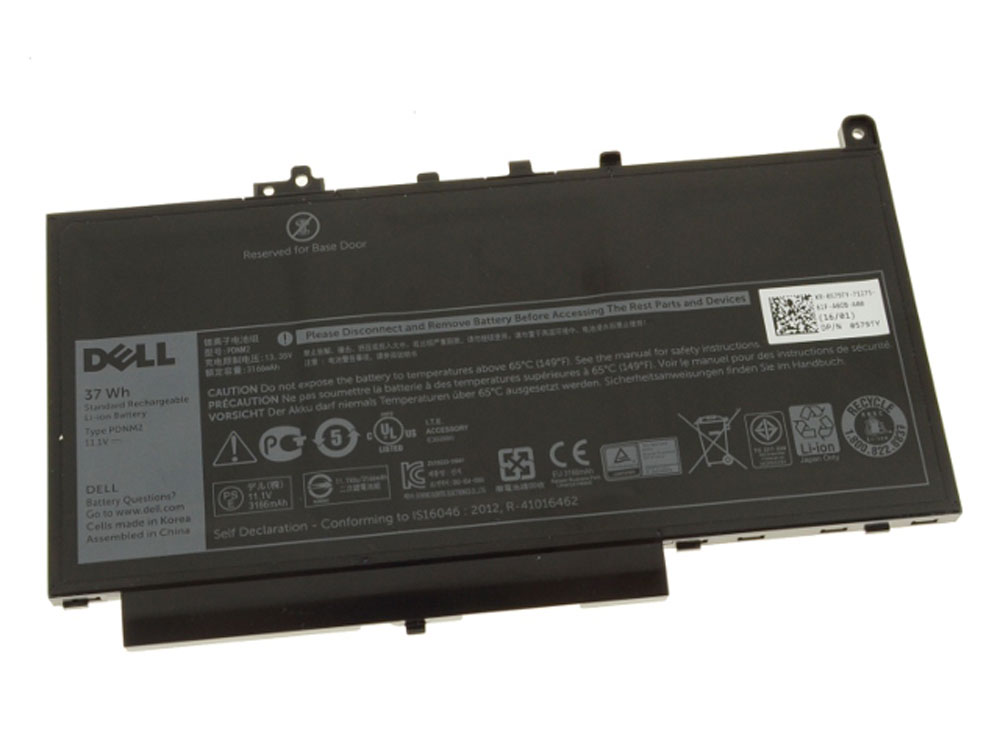 Original 11.1V 37Wh Dell Latitude 12 E7270 Battery