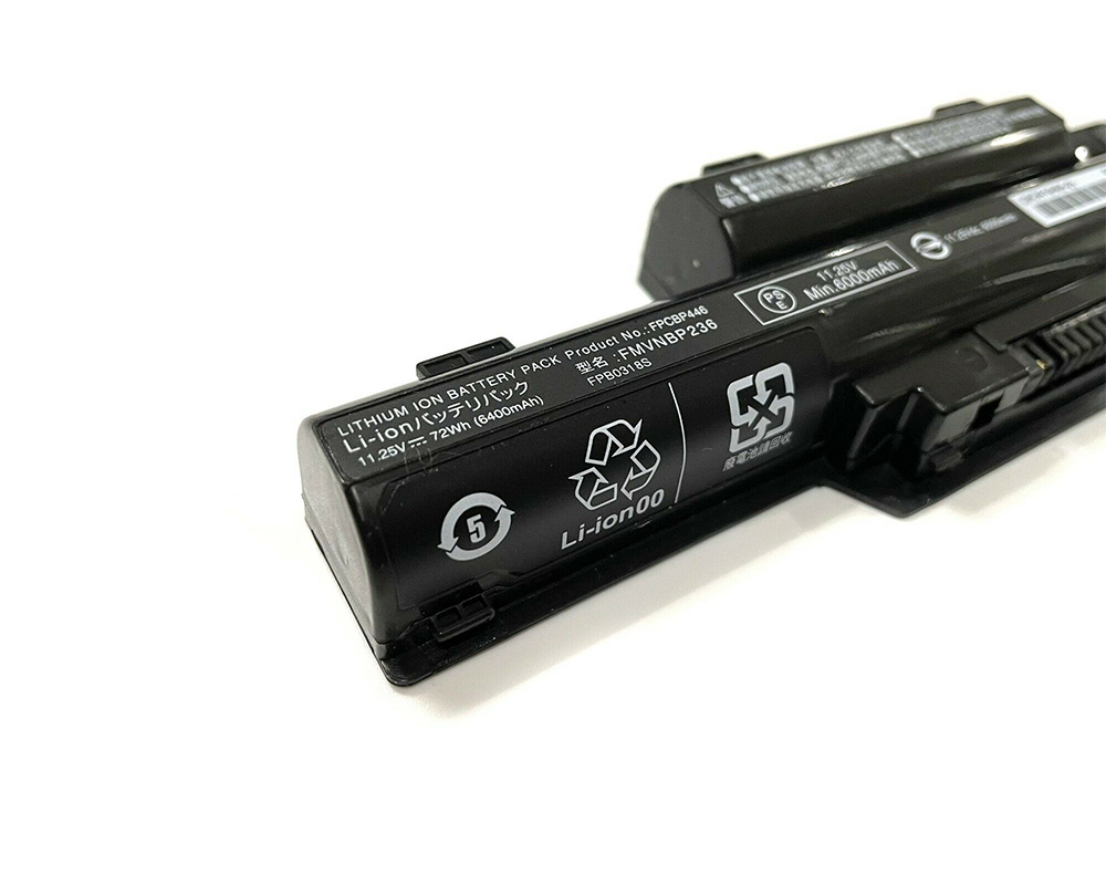 Battery Fujitsu FPB0318S FPB0344S PCBP446 6400mAh 72Wh