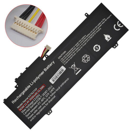 Battery Gateway GWTN141-4BK 4500mAh 51.3Wh