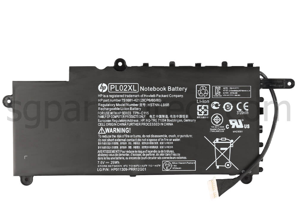 29Wh HP Pavilion 11-n000ea 11-n000na Battery