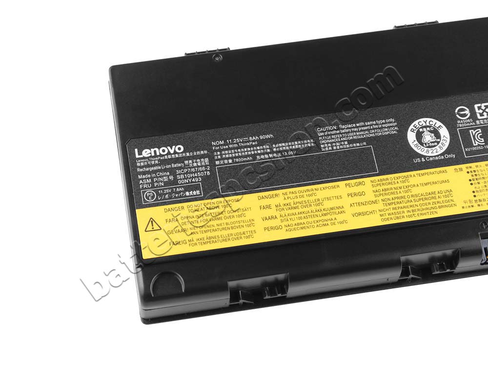 Original Battery Lenovo 01AV476 01AV477 8000mAh 90Wh