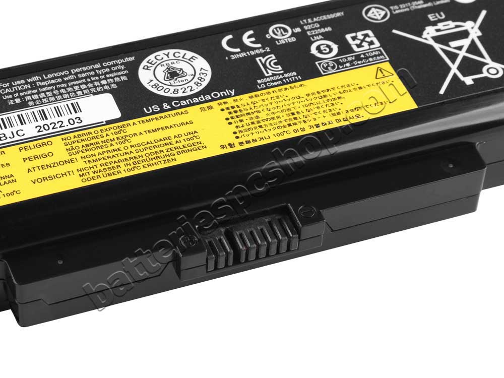 Original Battery Lenovo 0B58695 0B58696 4400mAh 48Wh