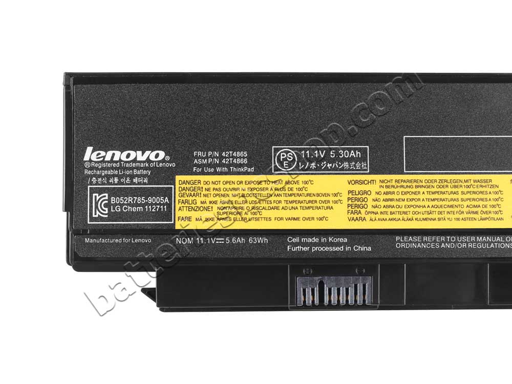 Original Battery Lenovo 0A36281 0A36282 0A36283 4000mAh 6Cell