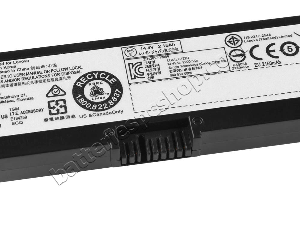 Original 41Wh 4 Cell Lenovo M4400 M4450 B40 B50 Battery