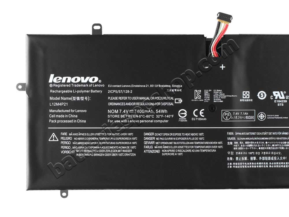 7400mAh Lenovo Yoga 2 11 Battery Replacement