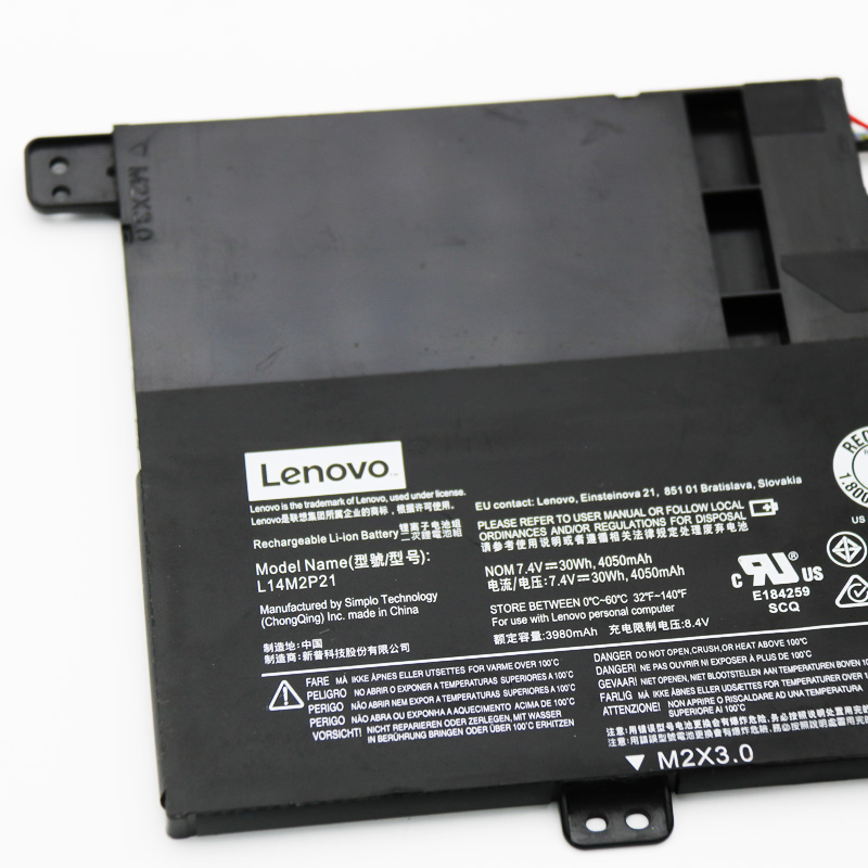 Original Battery Lenovo 5B10G78610 5B10G78612 30Wh 4050mAh