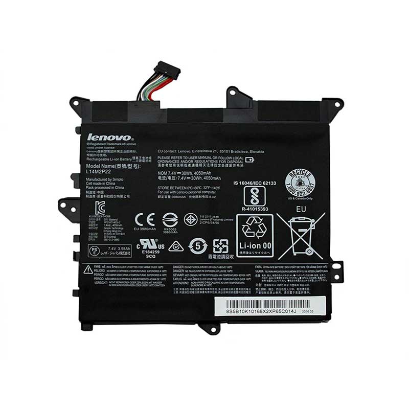 Original 30Wh 4050mAh 2 Cell Lenovo 5B10K10179 5B10K10228 Battery