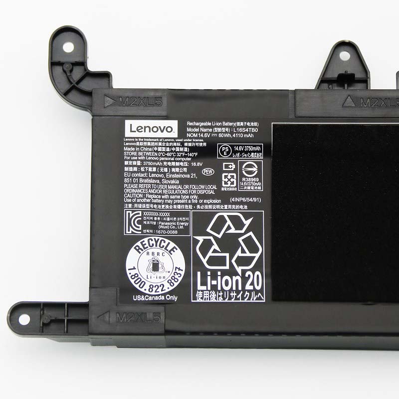 Original Battery Lenovo 5B10M33723 5B10M33724 4110mAh 60Wh