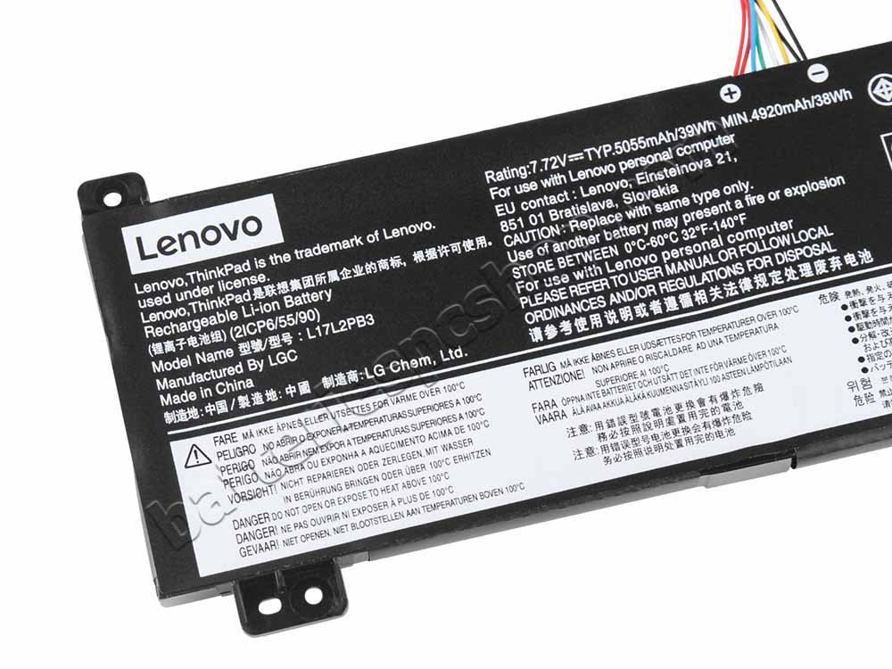 Original Battery Lenovo 2ICP6/54/90 2ICP6/55/90 39Wh