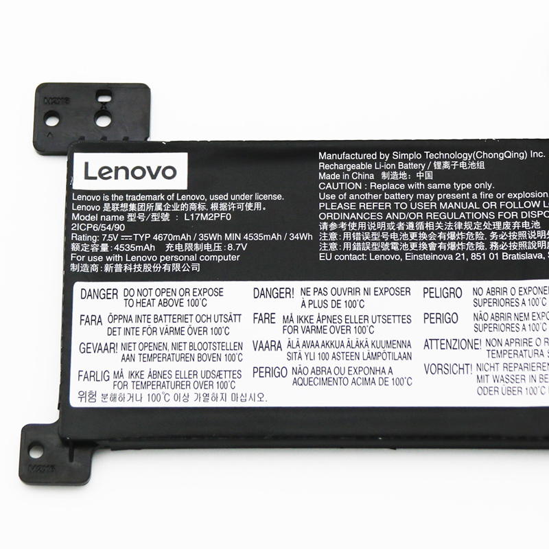 Original Battery Lenovo 5B10Q62138 5B10Q62139 5B10Q62140 4670mAh 35Wh