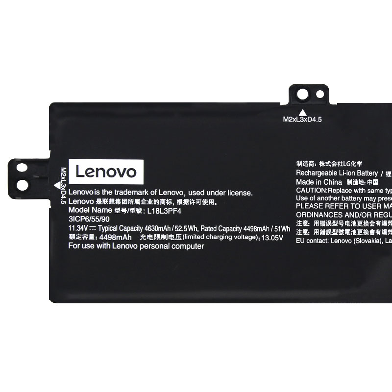 Original Battery Lenovo 5B10T09091 5B10W67252 4630mAh 52.5Wh