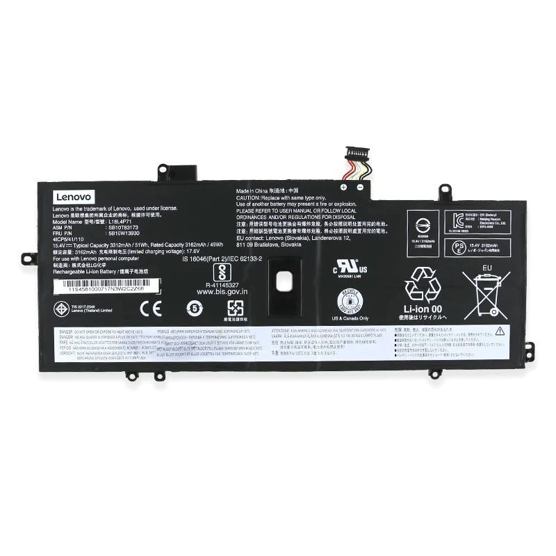 Original Battery Lenovo 02DL004 5B10W13930 3312mAh 51Wh