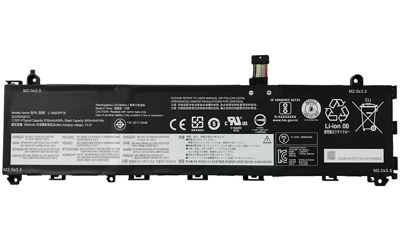 Original Battery Lenovo 3ICP6/58/75 3700mAh 42Wh