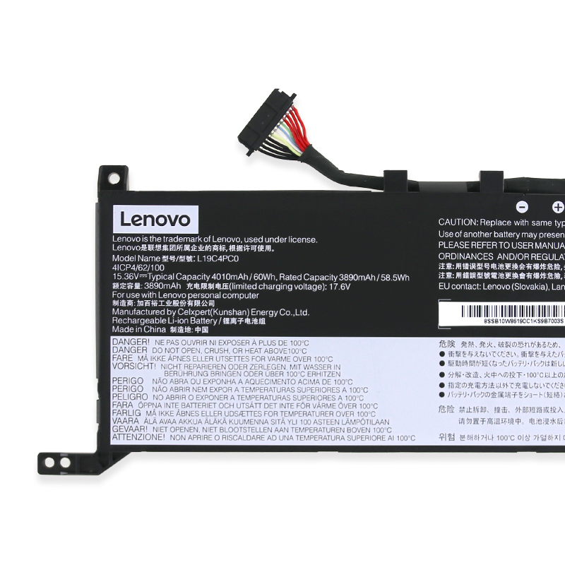 Original Battery Lenovo 4ICP4/62/100 5B10W86195 4010mAh 60Wh