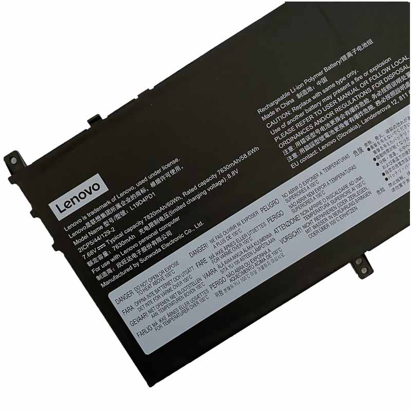 Original Battery Lenovo 2ICP5/44/128-2 7820mAh 60Wh