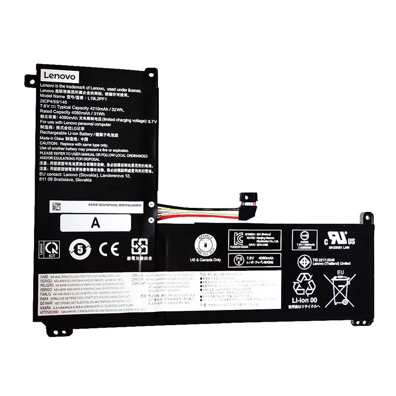 Original Battery Lenovo 2ICP4/59/138 2ICP4/59/140 4210mAh 32Wh