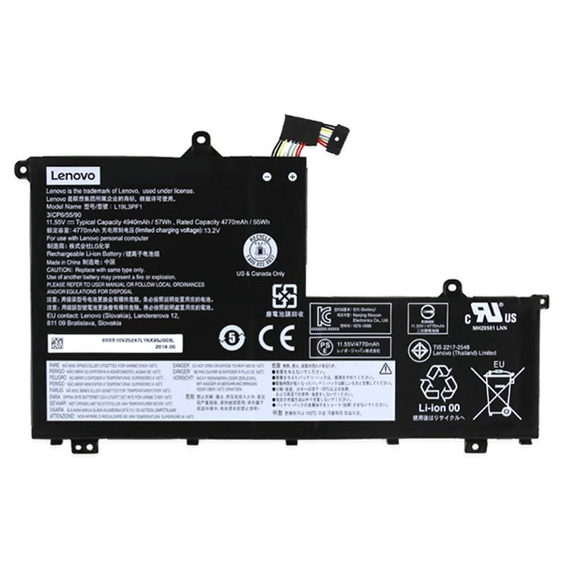 Original Battery Lenovo 5B10X55569 5B10X55570 4955mAh 57Wh