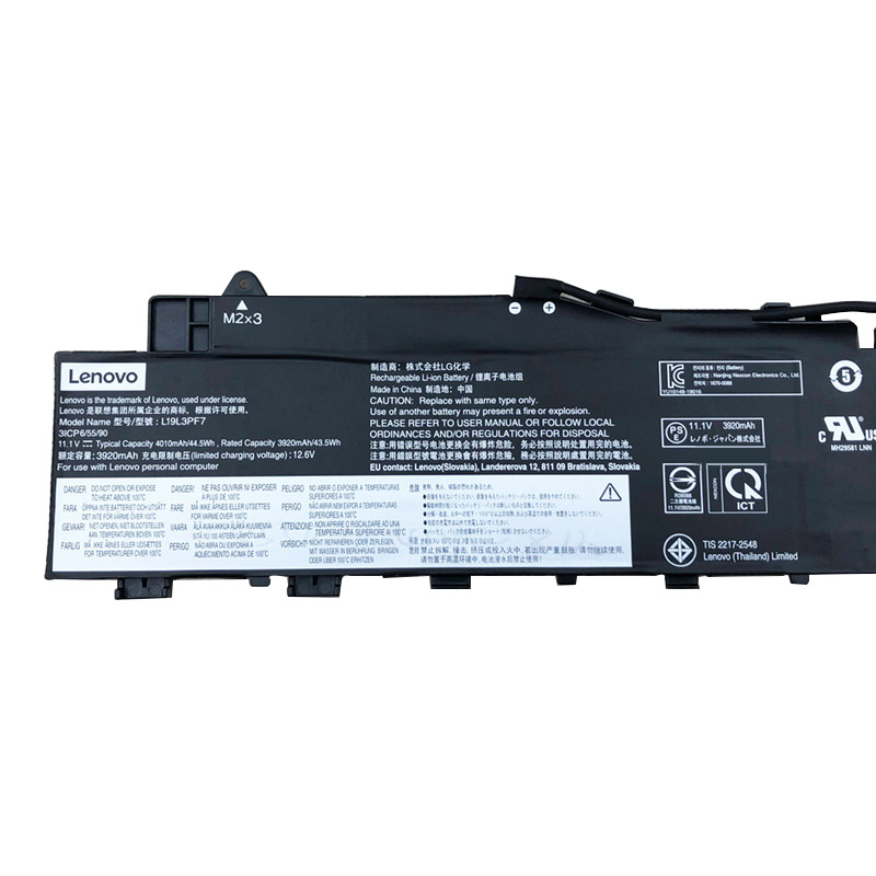 Original Battery Lenovo 5B10W86943 SB10W86958 4010mAh 44.5Wh