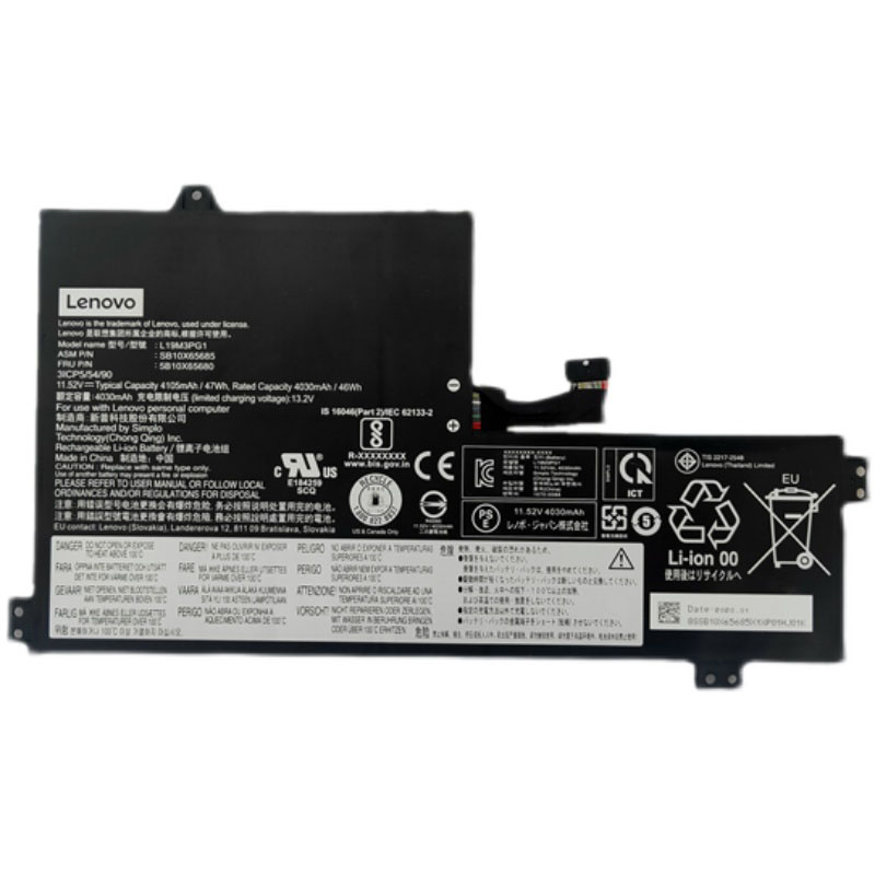 Original Battery Lenovo 100e Chromebook 2nd Gen AST 82CD 4105mAh 47Wh