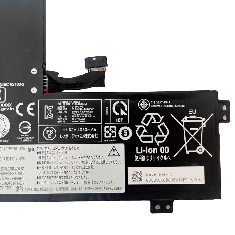 Original Battery Lenovo 100e Chromebook 2nd Gen AST 82CD 4105mAh 47Wh