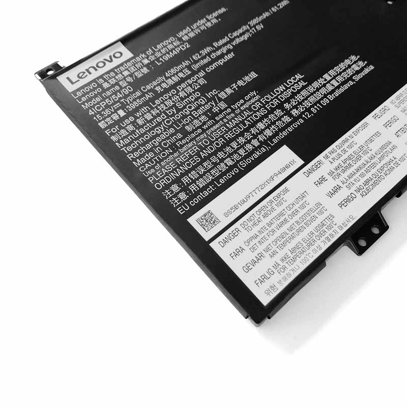 Original Battery Lenovo 5B10U97772 5B10U97773 4060mAh 62.3Wh