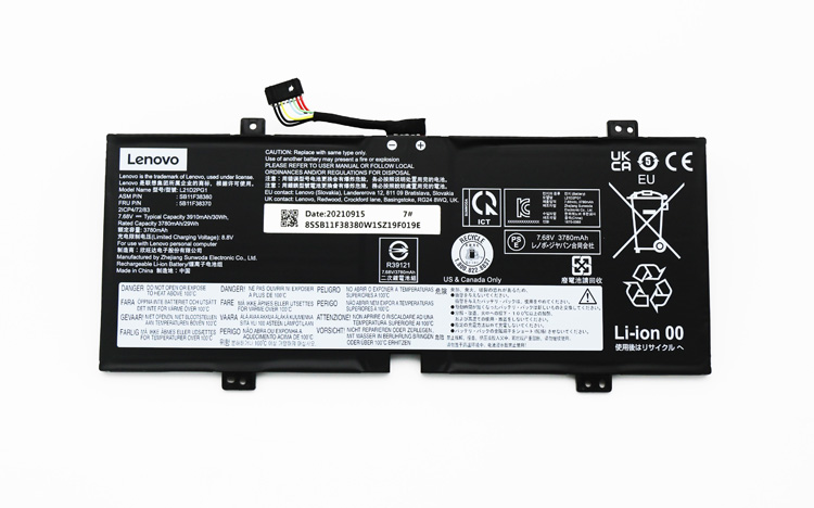 Original Battery Lenovo 10w 82ST 82SU 3910mAh 30Wh