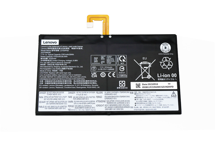 Original Battery Lenovo 5B11F38377 5B11F38376 3767mAh 29Wh