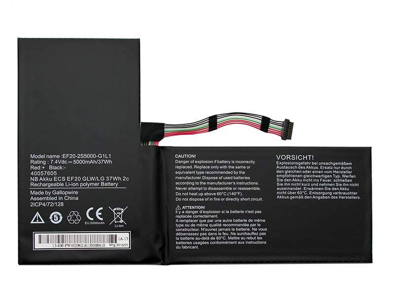 Battery Medion Akoya S2218 MD 99910 5000mAh 37Wh