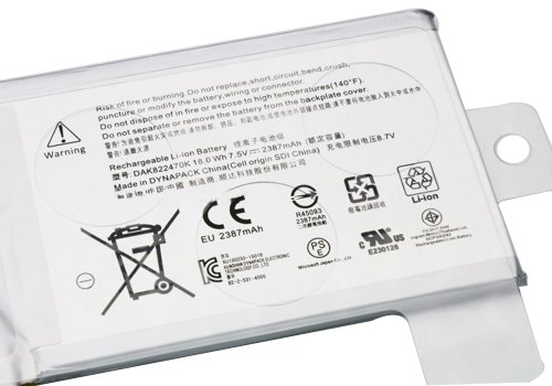 Original Battery Microsoft Surface Book 1 CR7 2387mAh 18Wh