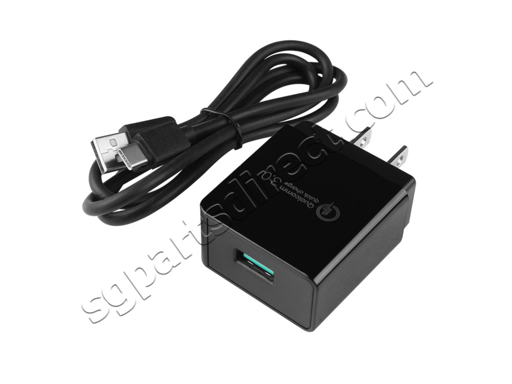 18W USB-C TYPE-C QC3.0 Charger Samsung Galaxy A22 SM-A225M/DS AC Adapter