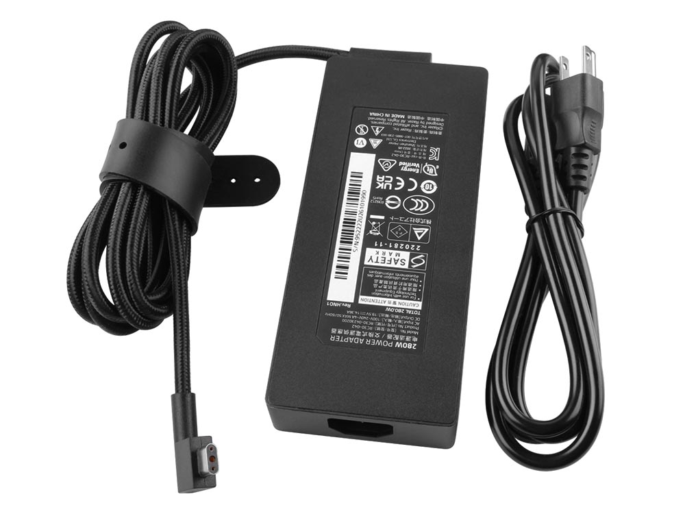 Original 280W GaN Charger Razer Blade 17 RZ09-0423QED3-R3U1 AC Adapter + Cable