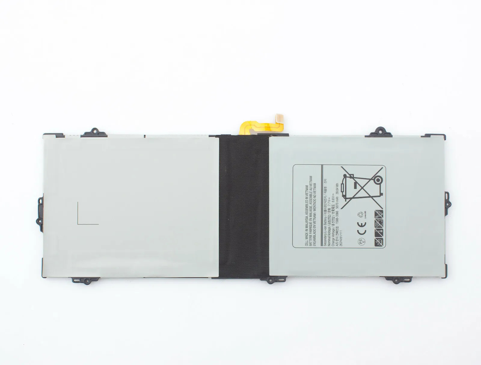 Battery Samsung ChromeBook Plus V2 XE521QAB-K02US 5070mAh 39.04Wh