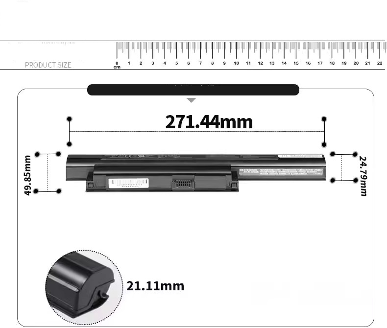 Battery Sony Vaio PCG-61311L 4400mAh 48Wh